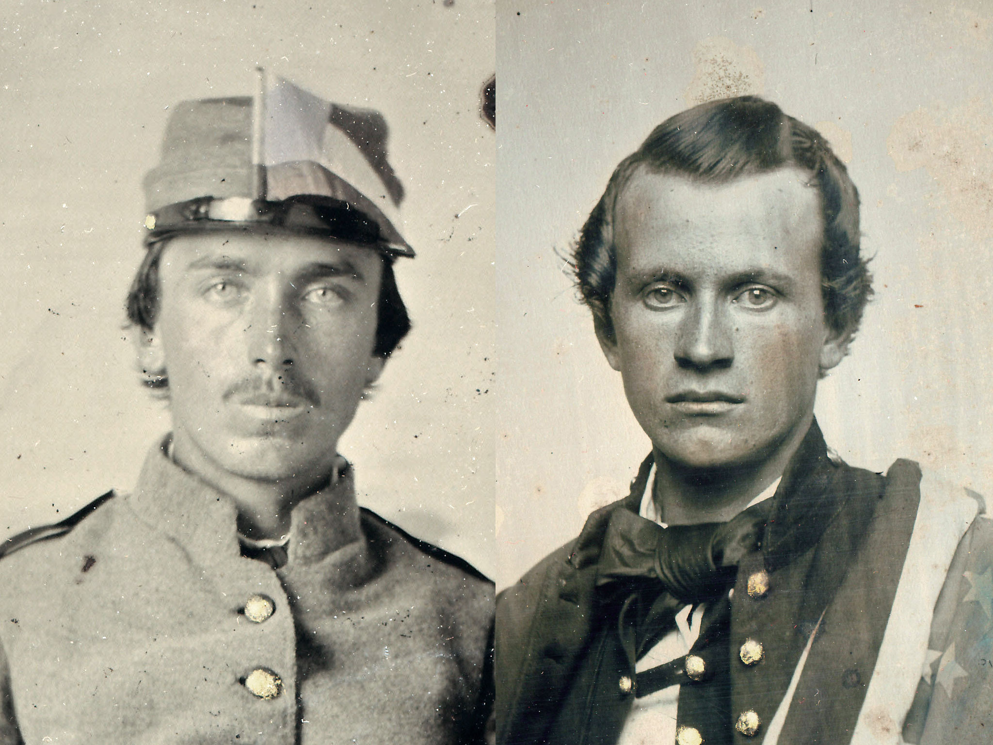 A selection of Civil War portraits from the Dan Schwab Collection.