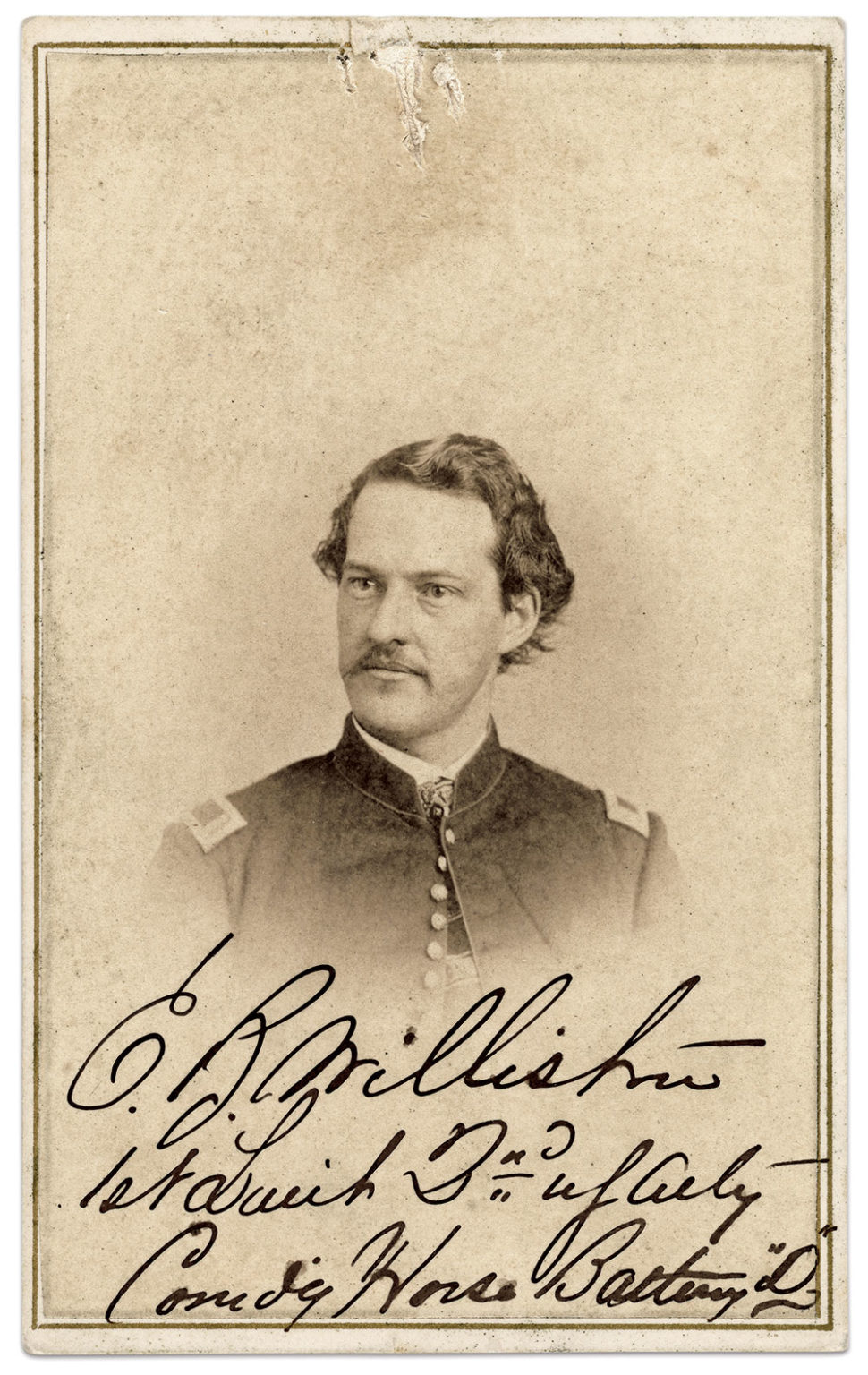 Edward Bancroft Williston, 2nd U.S. Artillery, Civil War