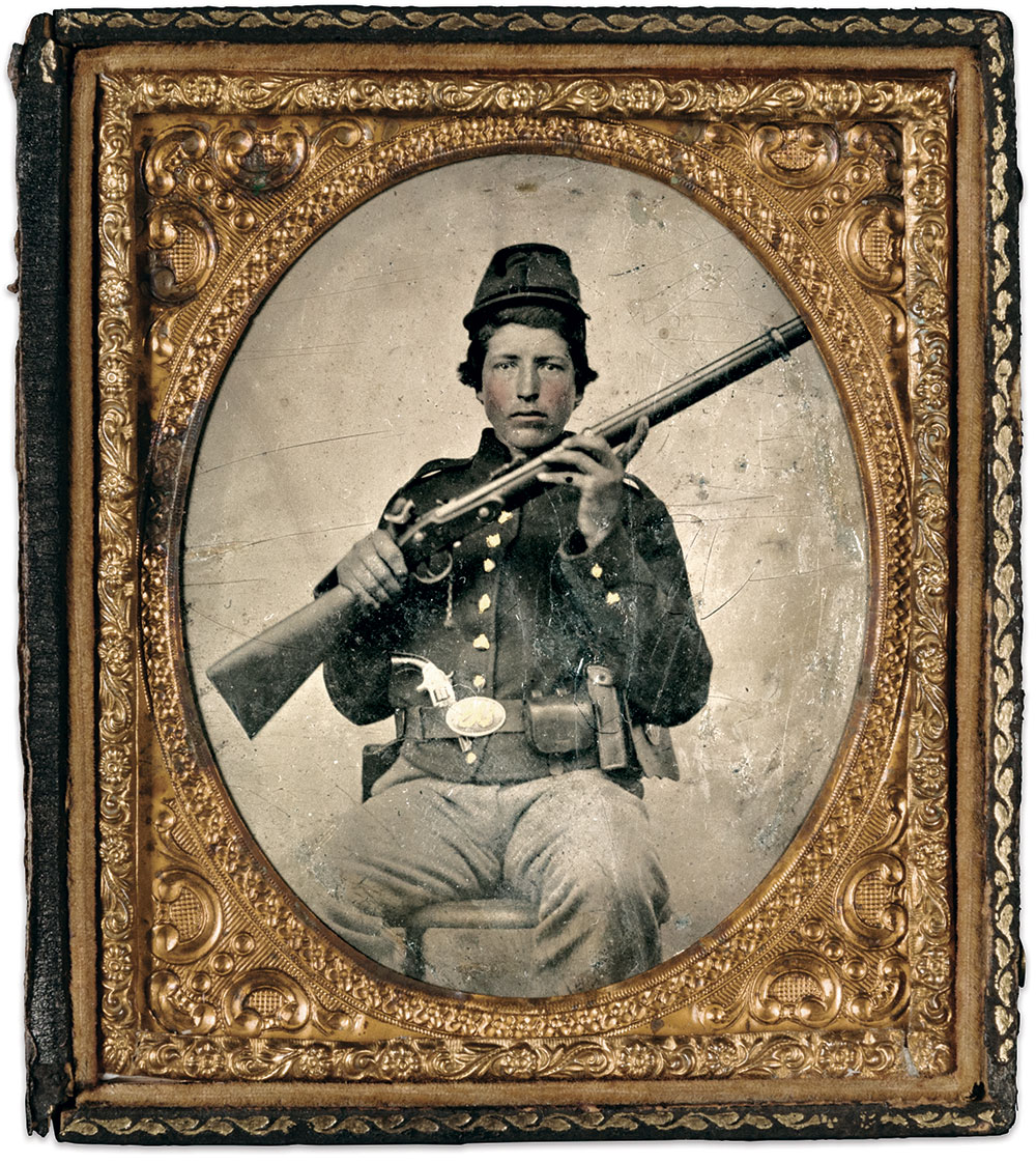 Frederick A. Archibald. Sixth-plate tintype by an unidentified photographer.