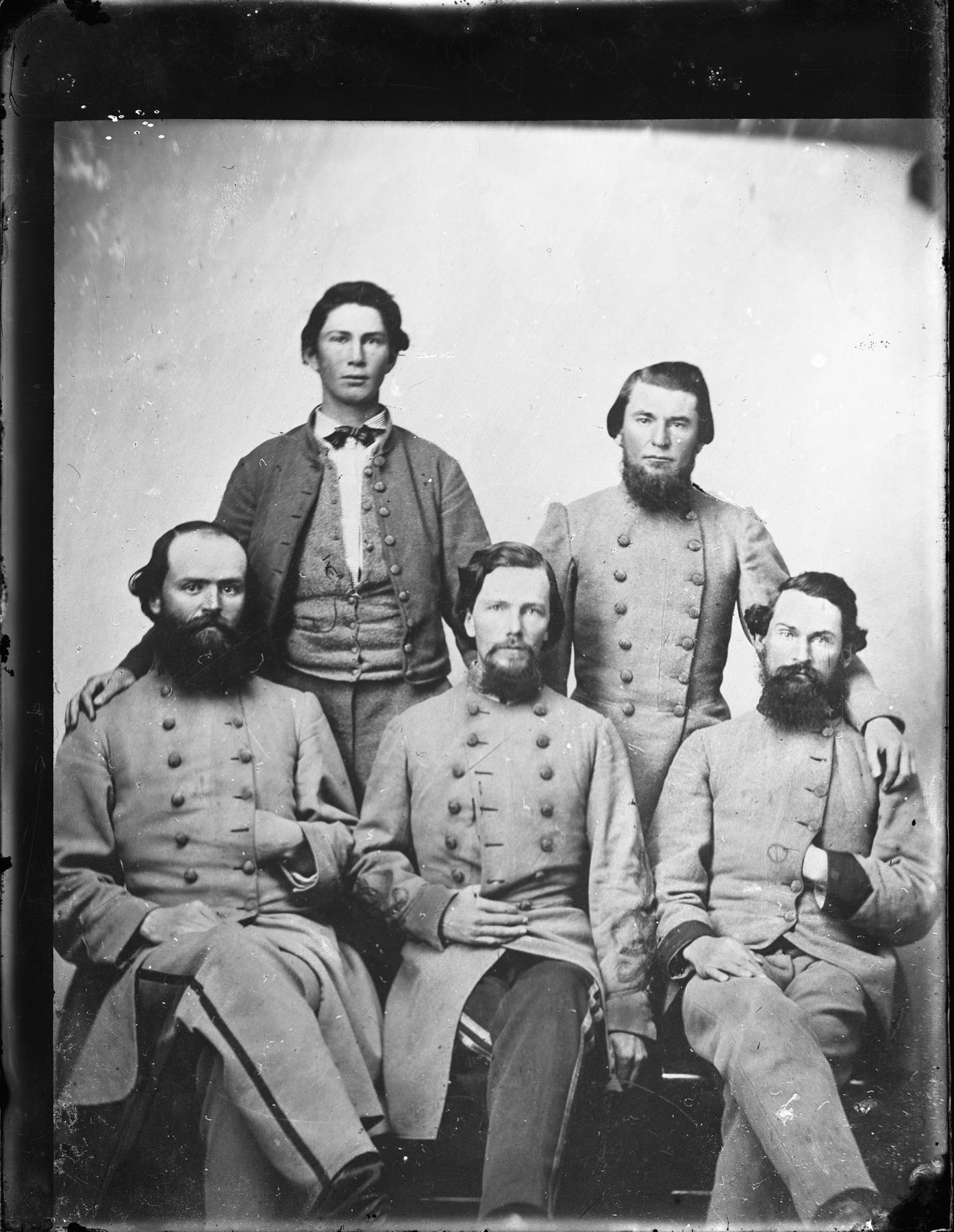 The glass negative in the Cook Studio Collection at the Valentine Museum.