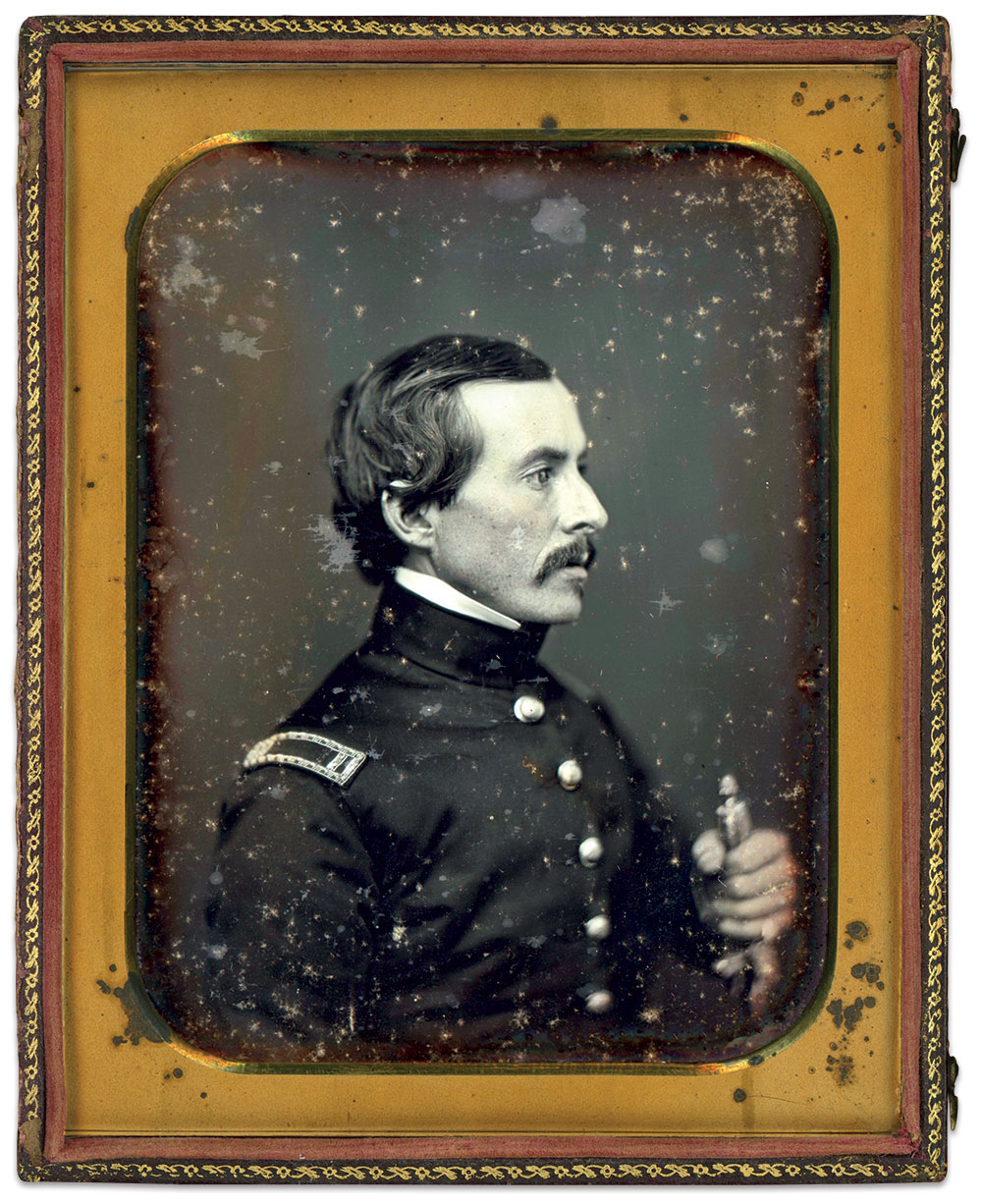 Half-plate daguerreotype by Marcus Aurelius Root of Philadelphia, Pa. Dan Binder Collection.