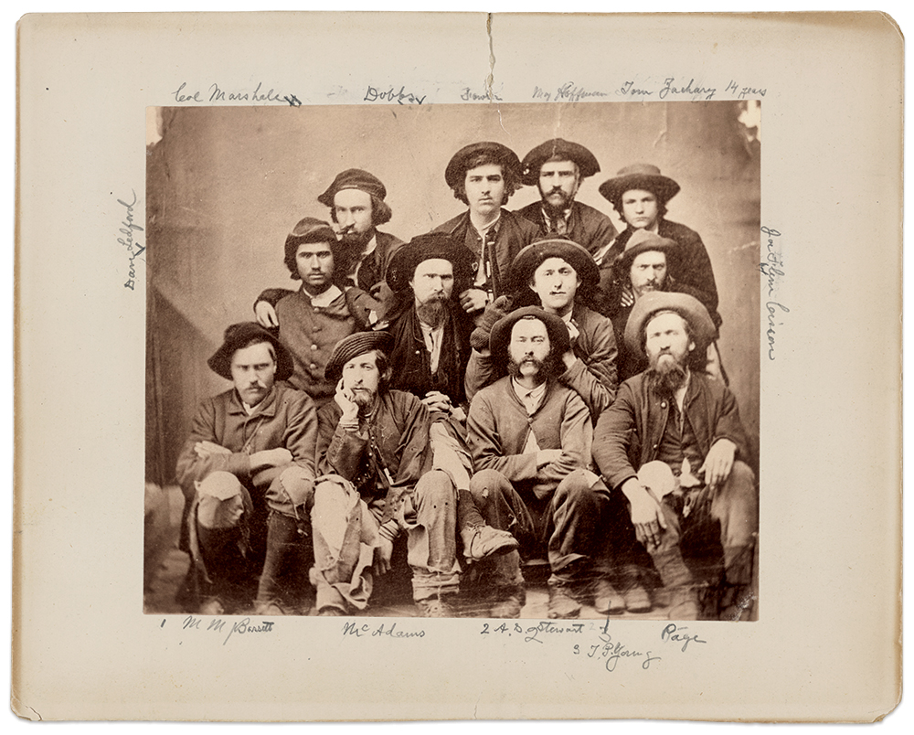 The Library of Congress print. Donated by Mrs. Louise Sloan Ernst, a descendant of 1st Lt. Mark M. Bassett’s doctor in 1944. Albumen print attributed to Theodore M. Schleier of Knoxville, Tenn. Library of Congress. 