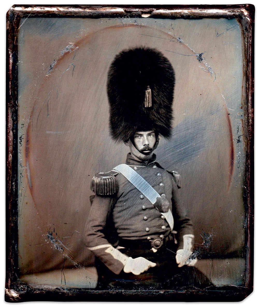 Sixth-plate daguerreotype by an unidentified photographer. Cole Rutkowski Collection.