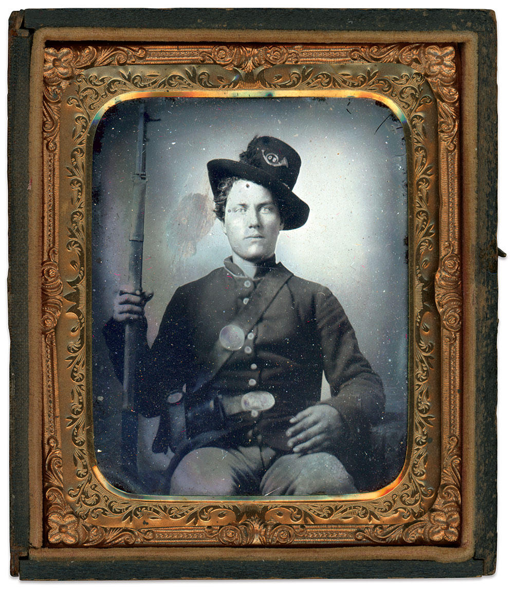 Sixth-plate tintype by an unidentified photographer.