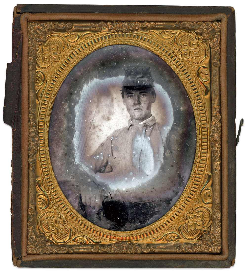 Sixth-plate ambrotype by an unidentified photographer.