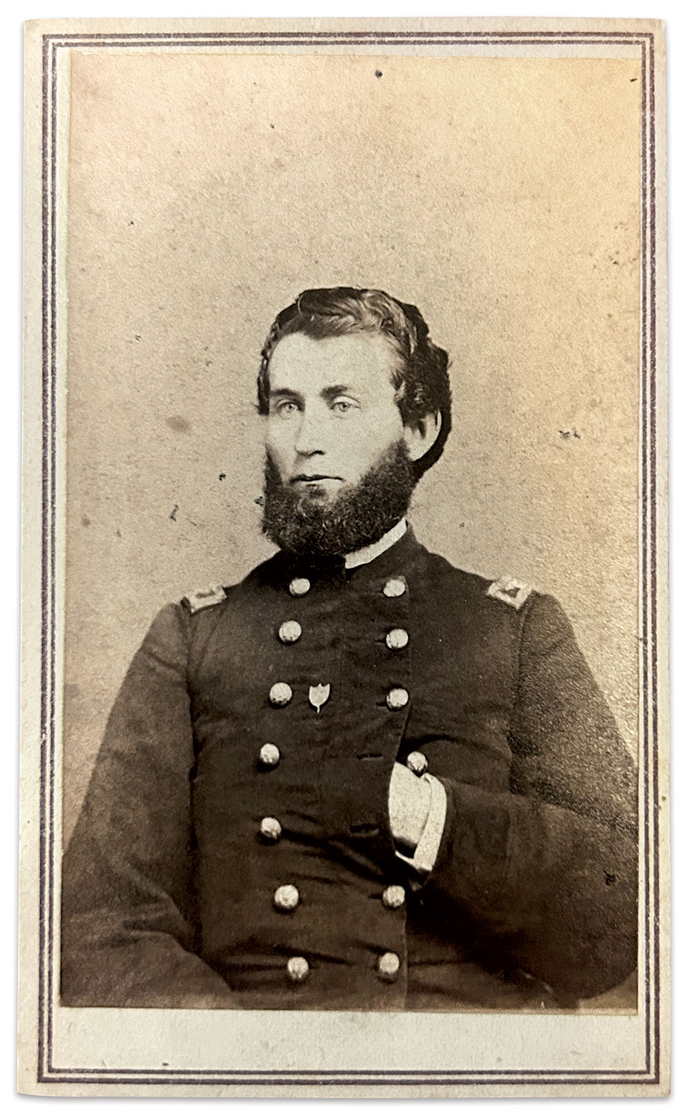 Carte de visite by Morse & Peaslee of Nashville, Tenn.