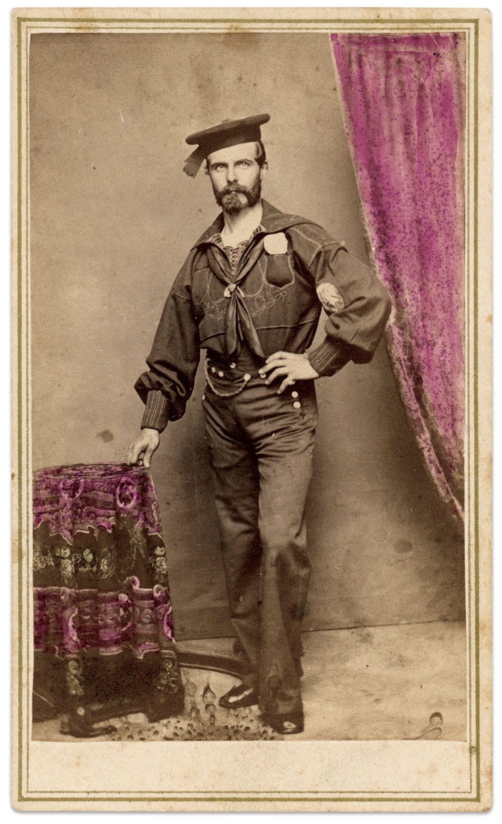 Carte de visite by an unidentified photographer.