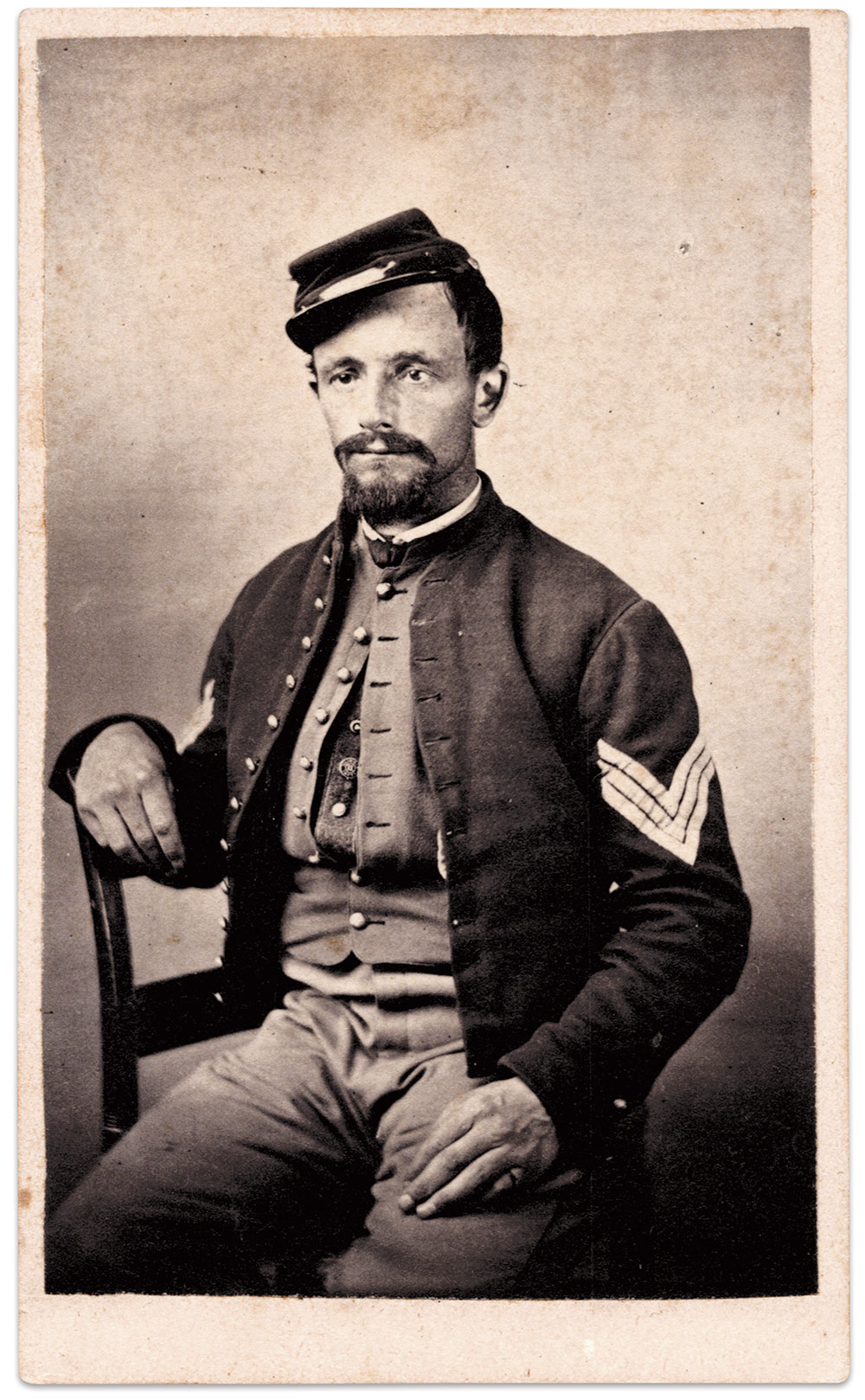 Carte de visite by E.P. Masterson of Port Jervis, N.Y.