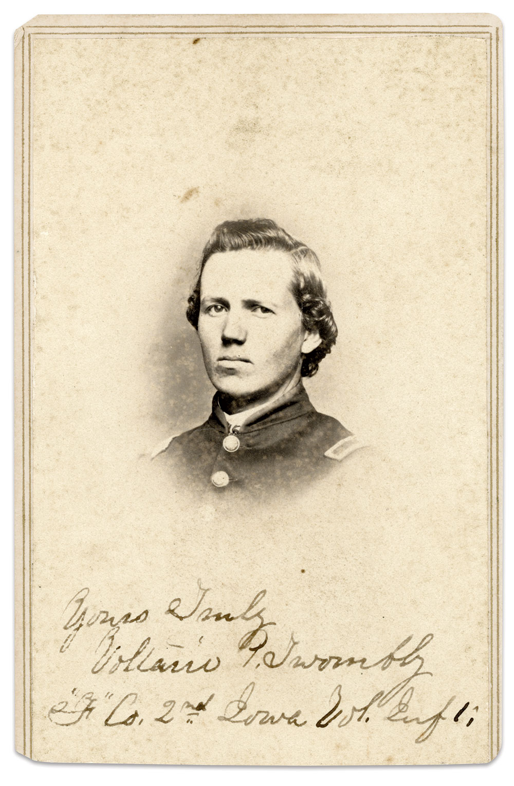 Carte de visite by an unidentified photographer.