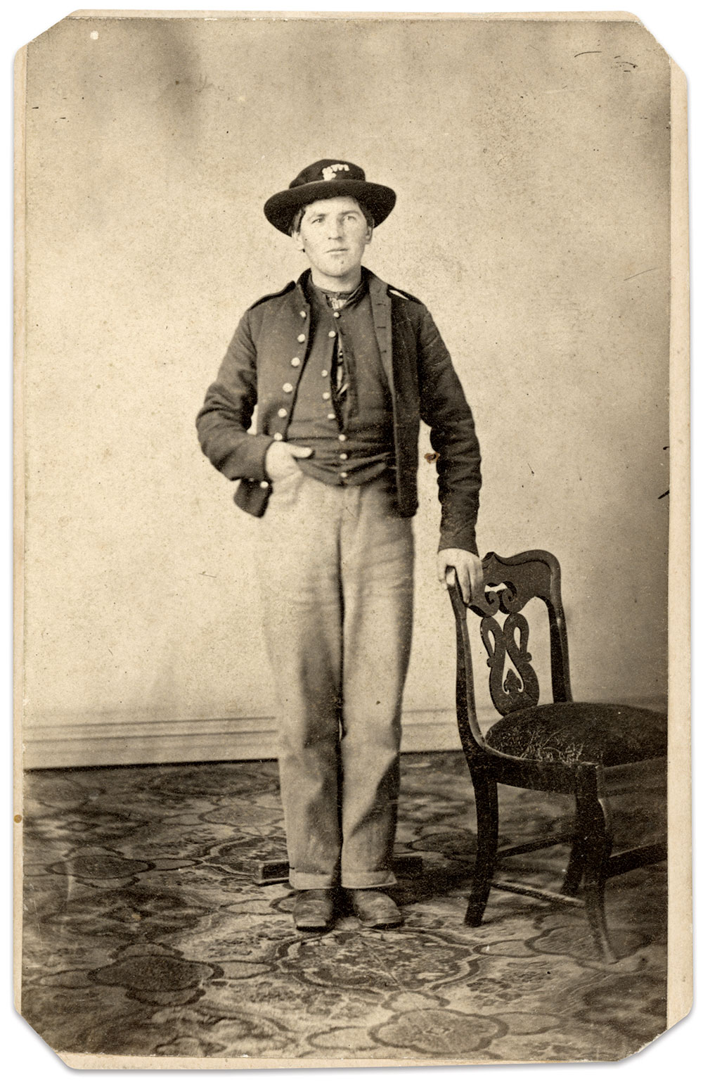 Carte de visite by an unidentified photographer.