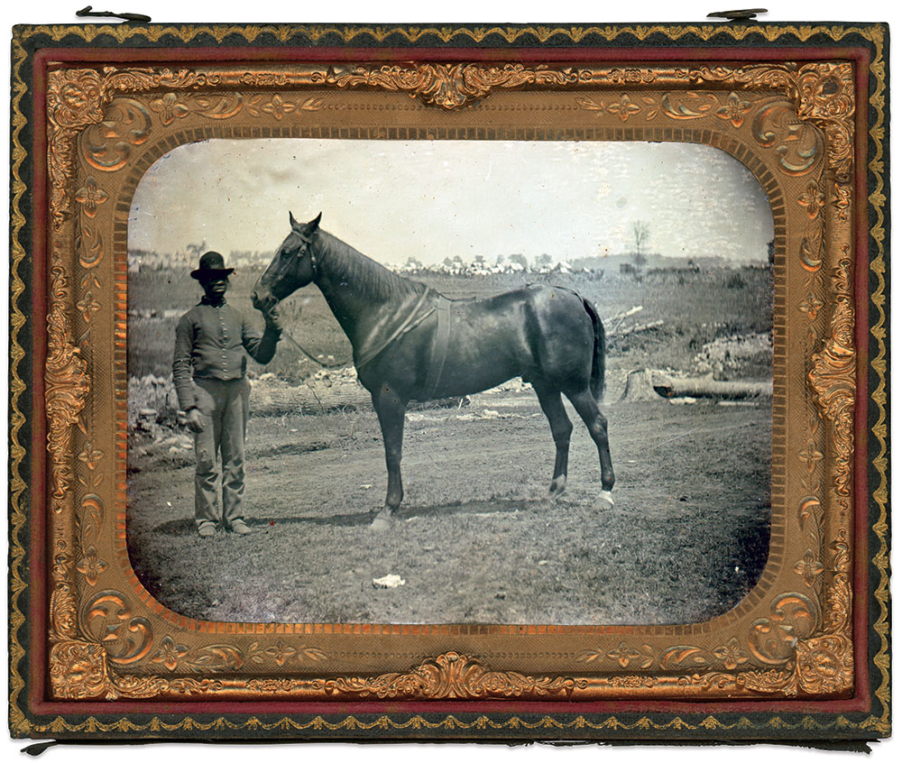 Half-plate tintype by an unidentified photographer. Michael Lehr and Casey Waters Collection, formerly in the George Wilkinson Collection.